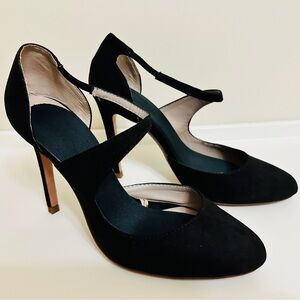 Zara Black Strappy Heels